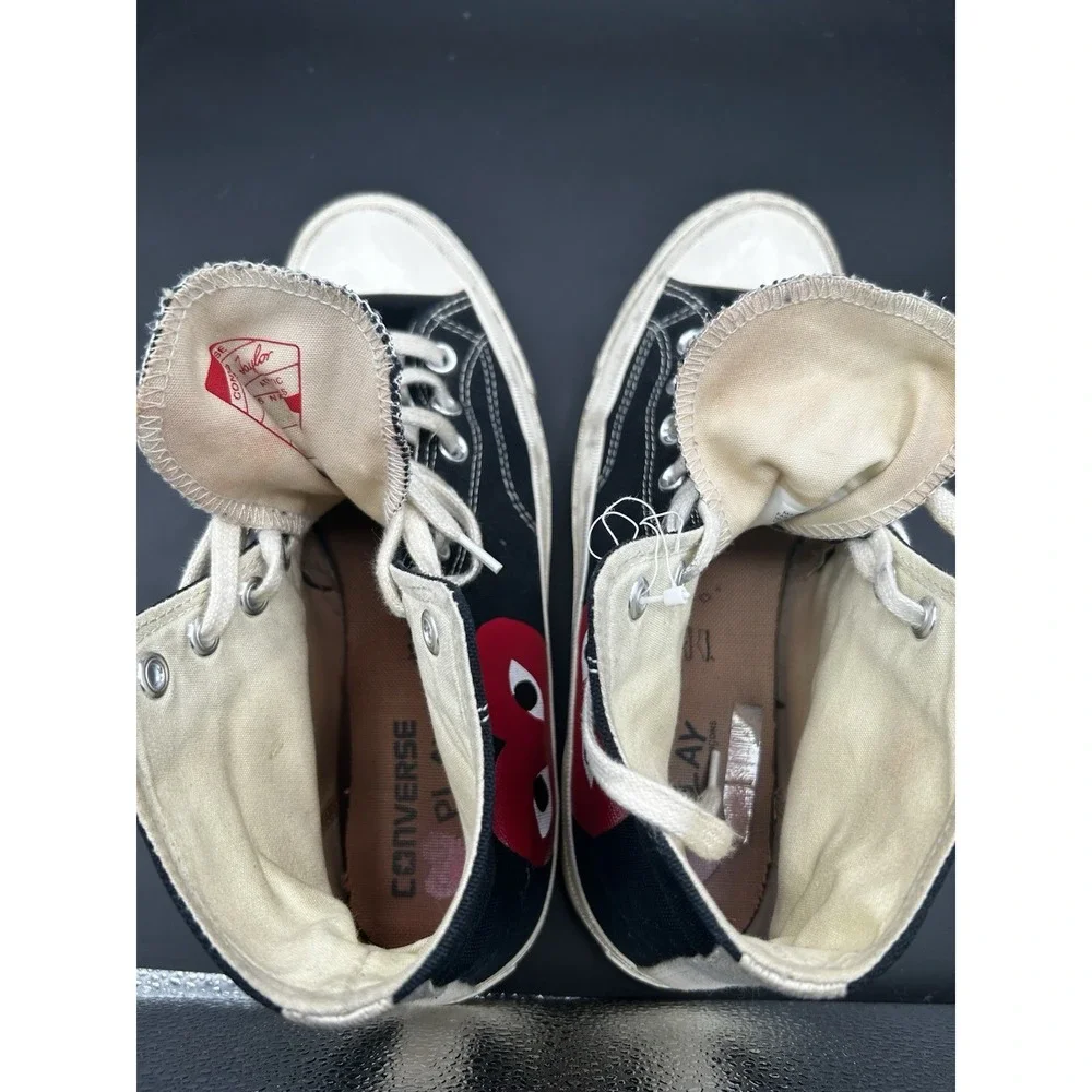 Converse Chuck Taylor All Star Comme des Garcons Play High Top Sneakers Sz 8M